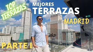 Cuales son las MEJORES TERRAZAS de MADRID   PARTE I  4K [upl. by Rabassa838]