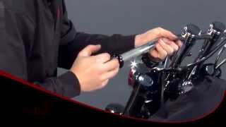 Install Heat Demon Internal Grip Warmers for HarleyDavidson  JampP Cycles [upl. by Glenine198]