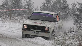 Grizedale Stages Rally 2023 I Snow And Ice Action [upl. by Caesaria942]