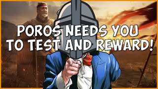 Conquerors Blade Poros Needs You To Test and Reward [upl. by Deden877]