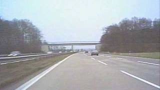 1988  Autobahn A1 Bremen Hamburg  time lapse [upl. by Atiuqihs]