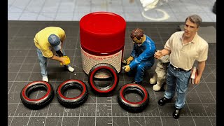 How to paint Redline Tires the easy way [upl. by Gerson41]