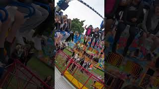 Kick Down POV  William Clark Freak Out Spennymoor Gala themeparkfun ride funfair [upl. by Nero607]