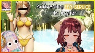 Addressing fanservice in Atelier defense video [upl. by Araid]