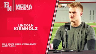 Ohio State’s Lincoln Kienholz Reflects on Cotton Bowl Previews Spring Practice [upl. by Melantha]