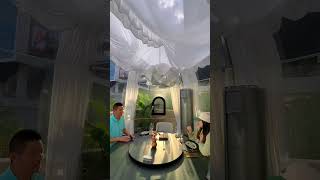 Highend outdoor dome restaurant star room domes igloo build tent [upl. by Anny]