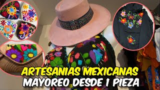 ¿Dónde comprar ARTESANIAS MEXICANAS por MAYOREO en CDMX 🌻🐳 [upl. by Zebadiah189]