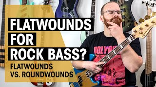 Flatwound vs Roundwound Bass Strings w patrickhunter  Thomann [upl. by Clementine]