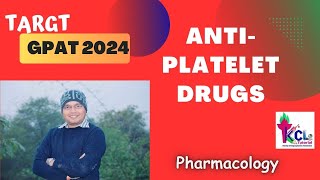 Antiplatelet Drugs Pharmacology  Target GPAT with KCL Tutorial [upl. by Sharma15]