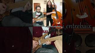 Glenn Miller  In the mood guitar amp double bass cover Ibanez Q amp Gliga Gems II [upl. by Selegna]