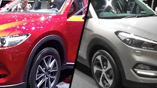 2017 Mazda CX5 vs 2017 Hyundai Tucson [upl. by Iem]