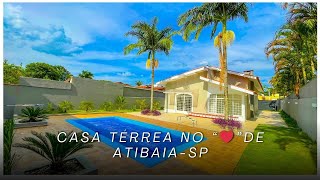 CASA TÉRREA NO ❤ DE ATIBAIASP quotEXCELENTE LOCALIZAÇÃOquot [upl. by Crystal]