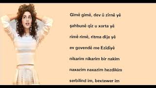 Diana Kalashova  Hey Lo Kurdish Music  Lyrics pop [upl. by Irita]