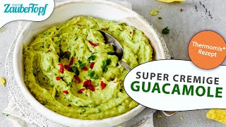 😍😍 Die SCHNELLSTE Guacamole im Thermomix® Der perfekte Dip für Chips Wraps und zum Grillen 🥑 [upl. by Tandi180]