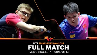 FULL MATCH  Alexis Lebrun vs Lin Shidong  MS R16  WTTFukuoka 2024 [upl. by Ahsilahs]