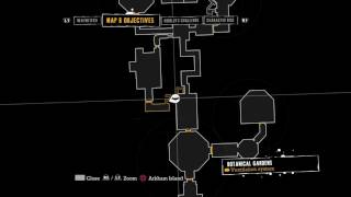 Return To Arkham Asylum Character Bio Locations [upl. by Dickerson888]