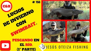 LUCIOS DE INVIERNO PESCANDO CON SWIMBAIT PARTE 1 [upl. by Divan]