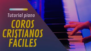 Intro de Coros Cristianos Piano Fácil [upl. by Norrag]