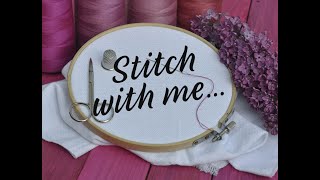 A STITCH WITH ME video with Vonna Pfeiffer The Twisted Stitcher  May 11 2023 [upl. by Ihsir696]