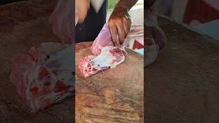 FULL RAAN PIECE CUTTING SKILLS karimnagar kiranmeatcutting [upl. by Animsay684]