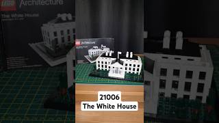 Lego Architecture 21006  The White House  Speed Build lego legospeedbuild legowhitehouse [upl. by Ahsatin]