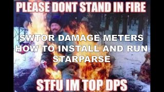 SWTOR Damage Meters How to Install Starparse [upl. by Silvan]