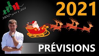 JOYEUX NOËL Mes PRÉVISIONS BOURSIÈRES 2021 [upl. by Enineg18]