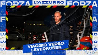 Il viaggio degli Azzurri verso Leverkusen  Verso UcrainaItalia [upl. by Giglio]