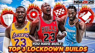 3 BEST LOCKDOWN BUILDS in NBA 2k25 BEST LOCKDOWN BUILD NBA 2k24 LEGEND GLOVE [upl. by Teryl]