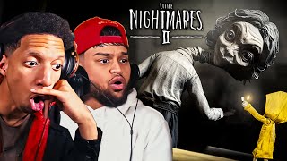 THIS GAME THE DEFINITION OF CREEPY  Little Nightmares 2 Part 1 [upl. by Sophi]