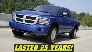 Dodge Dakota  History Major Flaws amp Why It Got Cancelled After 25 Years 19872011  ALL 3 GENS [upl. by Litch]