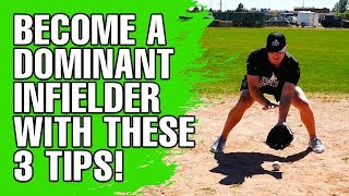 3 Simple Tips To Become A Dominant Infielder  Baseball Fielding Tips [upl. by Armington]