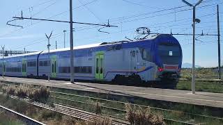 Trainspotting a Villa Literno con merci Intercity e regionali [upl. by Aihsetal]