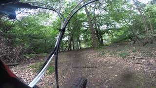 Epping MTB Trails  High Beech to Great Monk Wood [upl. by Annirtak360]