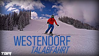 Westendorf Talabfahrt  SkiWelt Wilder Kaiser Brixental GoPro  Full HD [upl. by Gundry271]