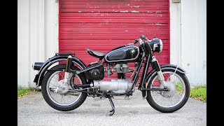 1965 BMW R27 cold start [upl. by Moran811]