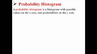 Probability Histograms [upl. by Allsun]