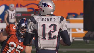 Madden 15 Online Gameplay EPIC COMEBACK OF THE YEAR TOM BRADY VS PEYTON MANNING [upl. by Erda]