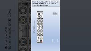 Which Slot in Cinea 6500R2 4Slot Shelf Assembly NTK803DA is fix for PIM Power Interface Module [upl. by Lihka]