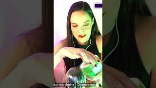 ASMR Aloe Vera amp Massage Relaxant 🌿👐 asmrfrance aloevera MassageRelaxant relaxation sommeil [upl. by Eeldivad591]