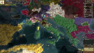 EU4  MEIOU and Taxes  Naples into Rome  12  Our first Defeat [upl. by Ennayram11]