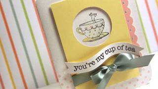 My Cup of Tea  Make a Card Monday 95 [upl. by Oiramal266]