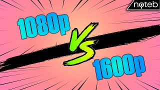 1080p vs 1600p  Gaming fps performance difference [upl. by Vaden698]