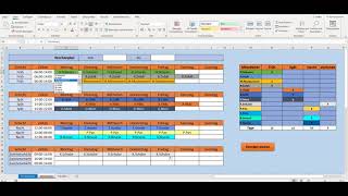 Wochenplan mit Excel [upl. by Odidnac645]