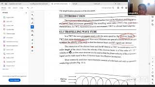 PG 2 YrMScPhysicscourse8Microwave Devices and Communication Systems [upl. by Ahsaeyt]