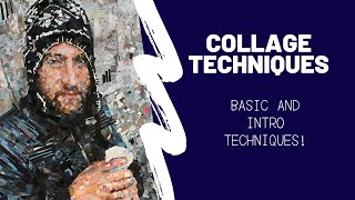 Basic Collage Techniques→ Learn beginner steps to create collage art [upl. by Kelsey]