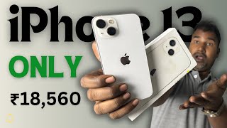 Second Hand iPhone 13 at 18560₹ only II Best 5 Website to Buy 2nd hand iPhone in India ✅ [upl. by Ecerahs]