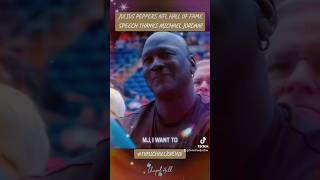 JULIUS PEPPERS NFL HALL OF FAME SPEECH THANKS MICHAEL JORDAN [upl. by Dahraf348]