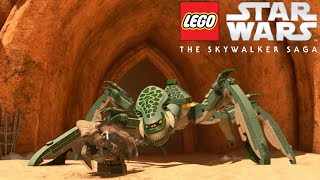 Lego Star Wars The Skywalker Saga  Acklay Reek and Nexu Boss Fight 1080p [upl. by Hazelton]