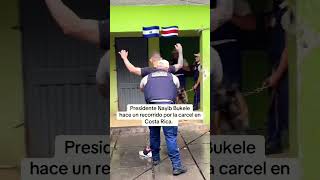 Presidente Nayib Bukele visita la cárcel más peligrosa en Costa Rica 😱 [upl. by Ward525]